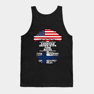 American Grown With Finn Roots - Gift for Finn From Finland Tank Top